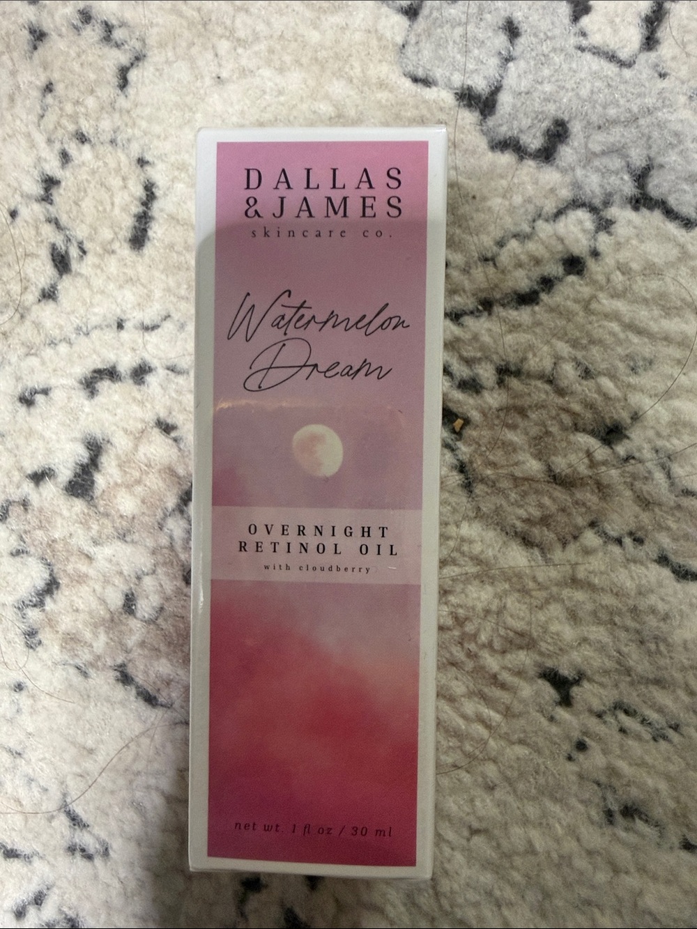 Dallas & James Watermelon Dream Overnight Retinol Oil - Pink